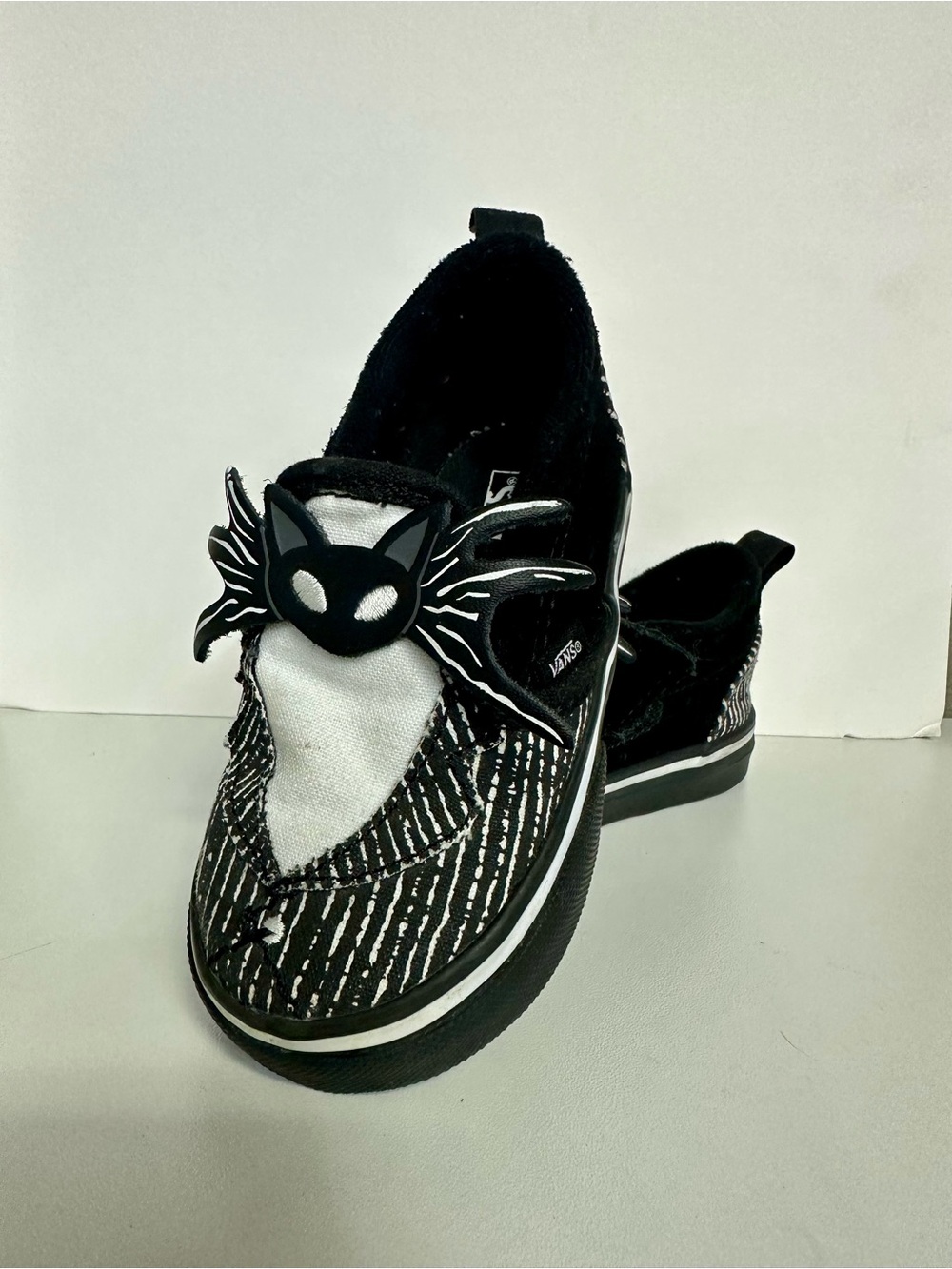Vans Nightmare Before Before Christmas Jack Skellington Slip-On Shoes 6C Toddler